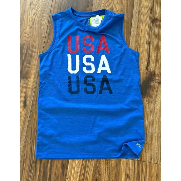 DSG Other - DSG Boys' USA Tank Top – Blue – Size XL